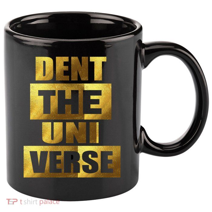 Dent The Universe 11oz C Handle Ceramic Mug
