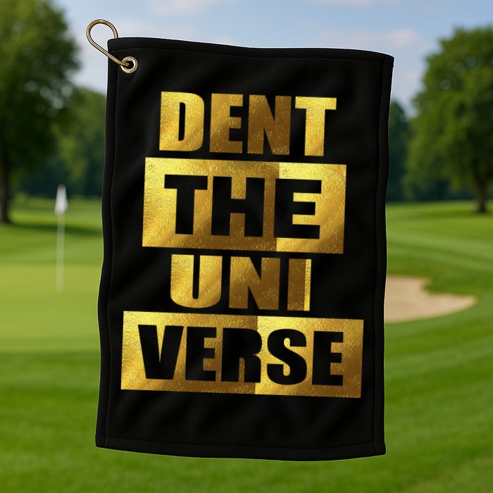 Dent The Universe Golf Towel