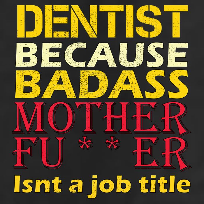 Dentist Badass Job Title 11oz C Handle Ceramic Mug
