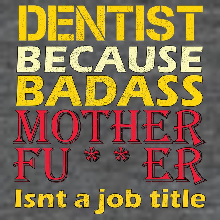 Dentist Badass Job Title 7 Panel Mesh Trucker Snapback Hat