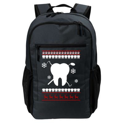 Dentist Ugly Christmas Sweater Daily Commute Backpack