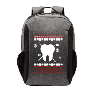 Dentist Ugly Christmas Sweater Vector Backpack