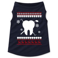 Dentist Ugly Christmas Sweater Doggie Tank