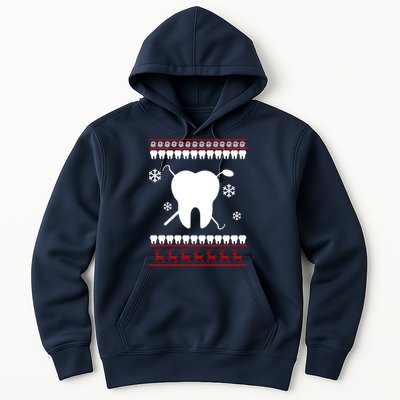 Dentist Ugly Christmas Sweater Hoodie