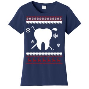 Dentist Ugly Christmas Sweater Women's T-Shirt