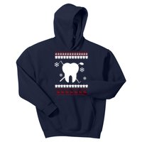 Dentist Ugly Christmas Sweater Kids Hoodie