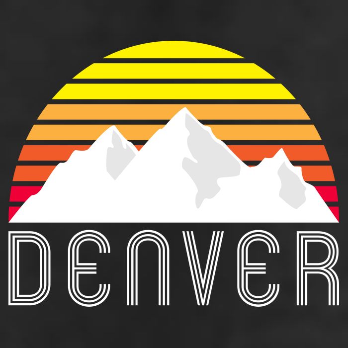 Denver 7 Panel Mesh Trucker Snapback Hat