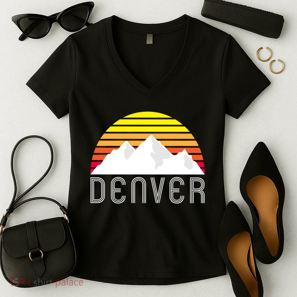 Denver Women's V-Neck T-Shirt