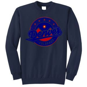 Denver Colorado Baseball Logo Tall Sweatshirt