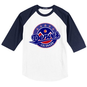 Denver Colorado Baseball Logo Baseball Sleeve Shirt