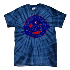 Denver Colorado Baseball Logo Tie-Dye T-Shirt