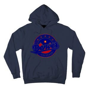 Denver Colorado Baseball Logo Tall Hoodie