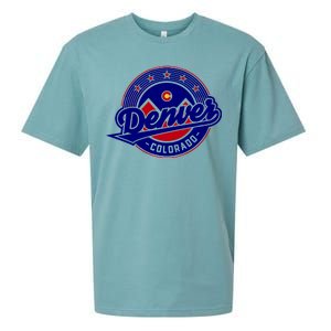 Denver Colorado Baseball Logo Sueded Cloud Jersey T-Shirt