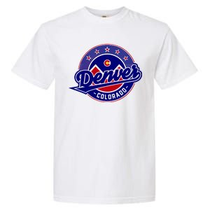 Denver Colorado Baseball Logo Garment-Dyed Heavyweight T-Shirt