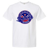 Denver Colorado Baseball Logo Garment-Dyed Heavyweight T-Shirt