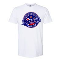 Denver Colorado Baseball Logo Softstyle CVC T-Shirt