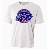 Denver Colorado Baseball Logo Cooling Performance Crew T-Shirt