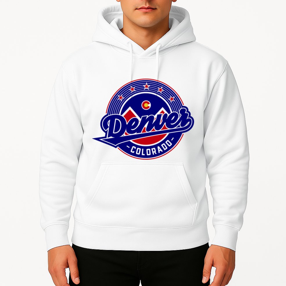 Denver Colorado Baseball Logo Hoodie