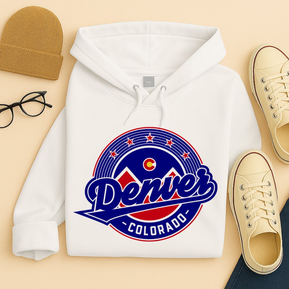 Denver Colorado Baseball Logo Hoodie