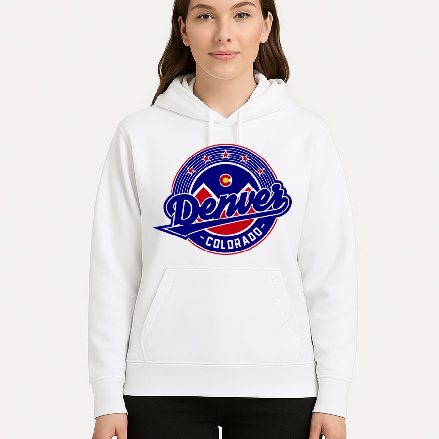 Denver Colorado Baseball Logo Hoodie