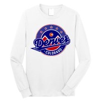 Denver Colorado Baseball Logo Long Sleeve Shirt