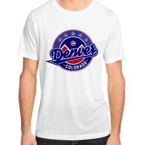 Denver Colorado Baseball Logo Adult ChromaSoft Performance T-Shirt