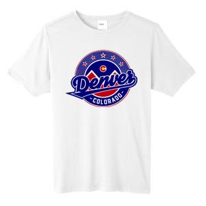 Denver Colorado Baseball Logo Tall Fusion ChromaSoft Performance T-Shirt