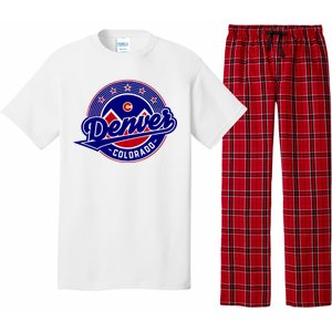 Denver Colorado Baseball Logo Pajama Set