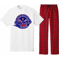 Denver Colorado Baseball Logo Pajama Set