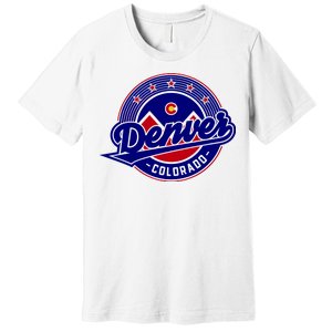 Denver Colorado Baseball Logo Premium T-Shirt