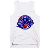 Denver Colorado Baseball Logo Tank Top