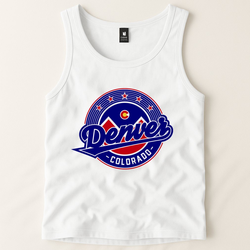 Denver Colorado Baseball Logo Tank Top