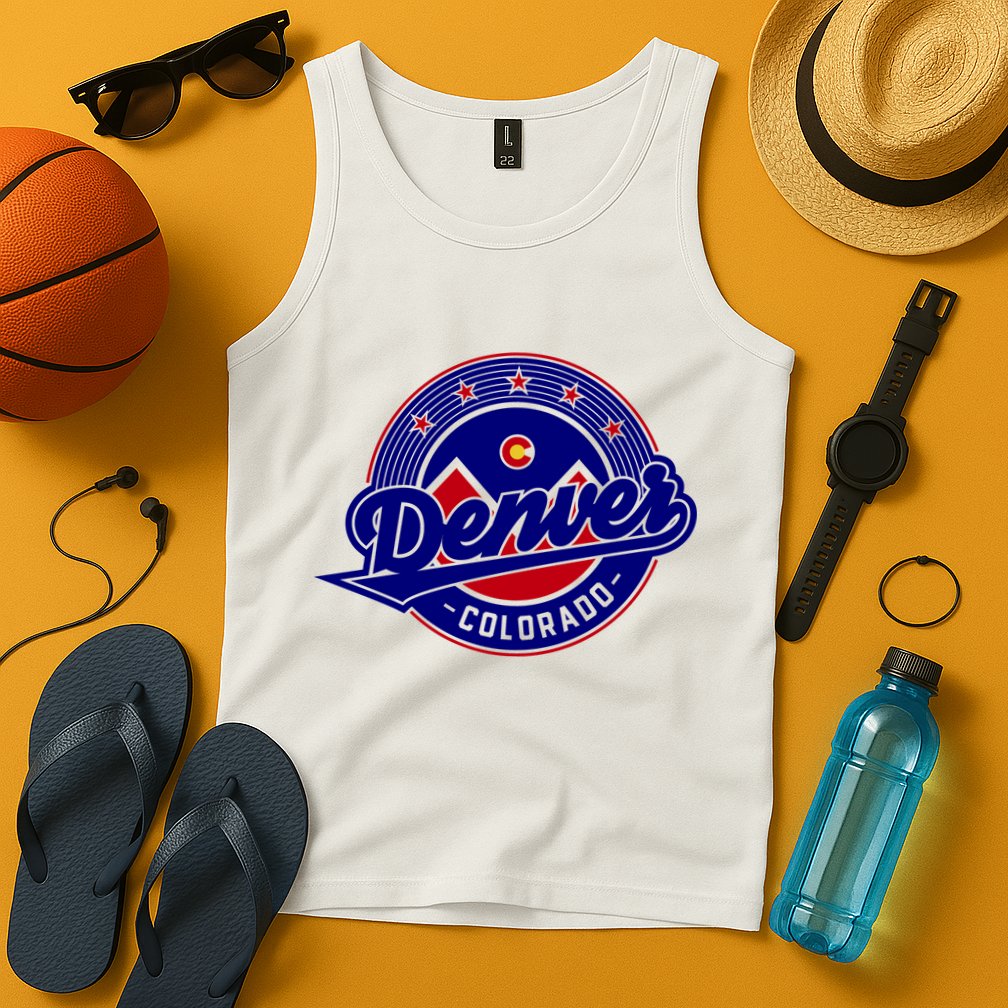 Denver Colorado Baseball Logo Tank Top