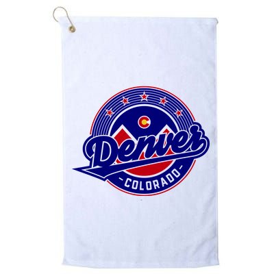 Denver Colorado Baseball Logo Golf Towel