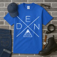 Denver Colorado Den Mountain Tall T-Shirt
