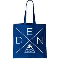 Denver Colorado Den Mountain Tote Bag