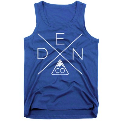 Denver Colorado Den Mountain Tank Top