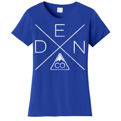 Denver Colorado Den Mountain Women's T-Shirt