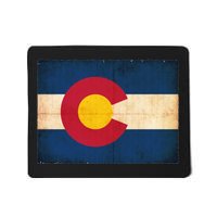 Denver Flag Grunge Colorado Mousepad