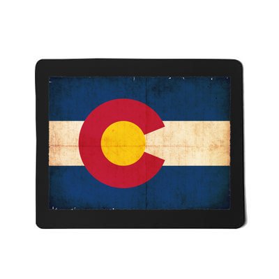 Denver Flag Grunge Colorado Mousepad