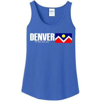 Denver The Mile High City Ladies Essential Tank