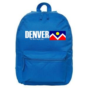 Denver The Mile High City 16 in Basic Backpack