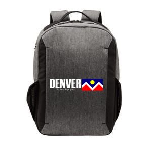 Denver The Mile High City Vector Backpack