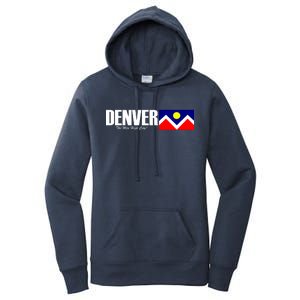 Denver The Mile High City Women's Pullover Hoodie