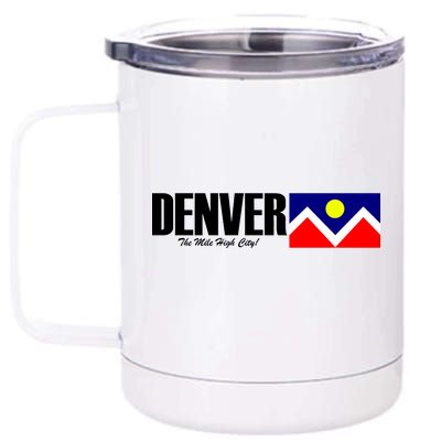 Denver The Mile High City 12 oz Stainless Steel Tumbler Cup