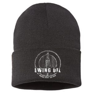 Dallas Ewing Oil Company Classic 80S Tv Sustainable Knit Beanie