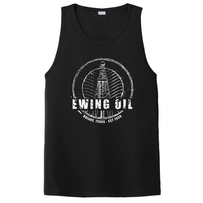 Dallas Ewing Oil Company Classic 80S Tv PosiCharge Competitor Tank