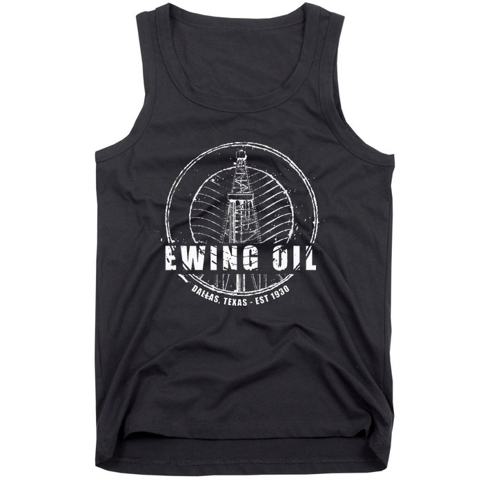 Dallas Ewing Oil Company Classic 80S Tv Tank Top