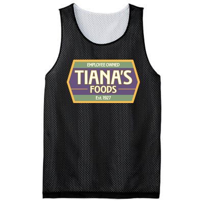 Drewdisneydude Employee Owned TianaS Foods Mesh Reversible Basketball Jersey Tank