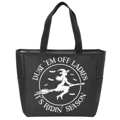 Dust Em Off Ladies ItS Ridin Season Zip Tote Bag